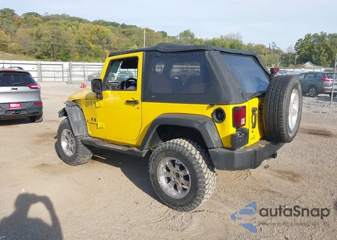 2008 Jeep Wrangler X из США, поврежденный, VIN 1J4FA24108L506986
